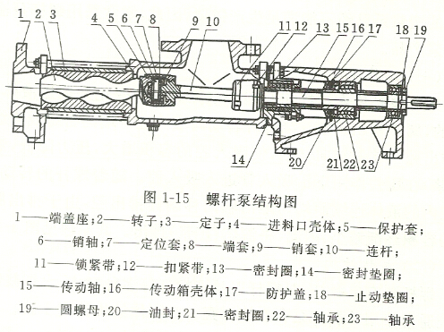 螺杆泵构造图